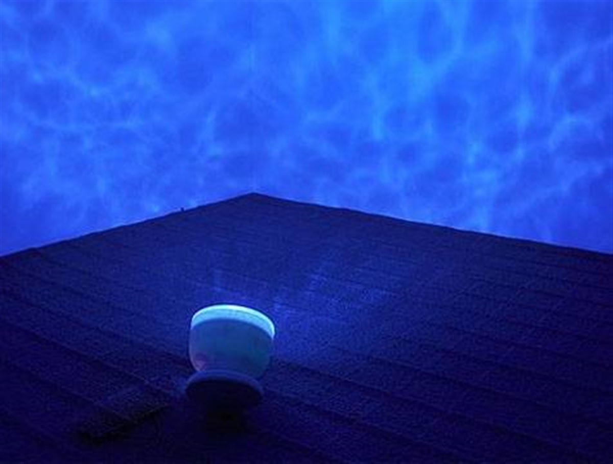 Dalga Görünümü Veren Okyanus Gece Lambası