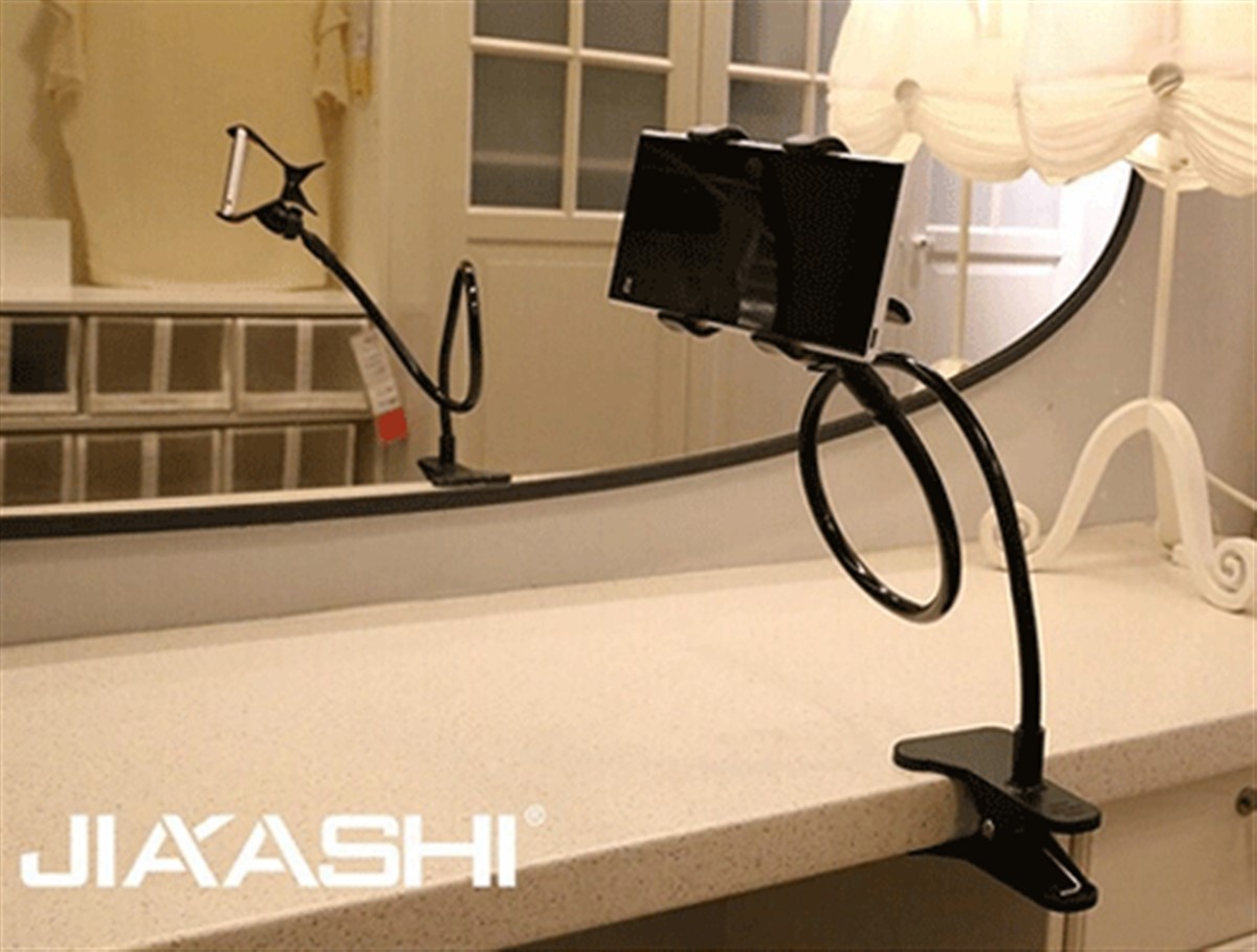 Akrobat Telefon Tutucu Spiral Gövdeli Oynar Başlıklı Asorti