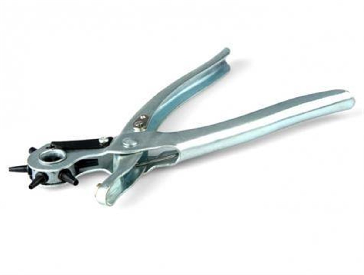 Ayarlanabilir 6 Başlıklı Çelik Kemer Delme Pensi