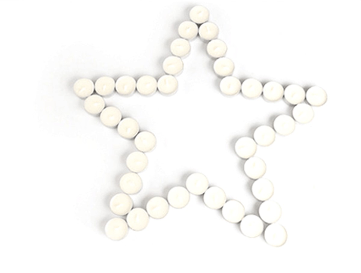 Kokusuz Tealight Mum 7 gr Asorti 50 Adet