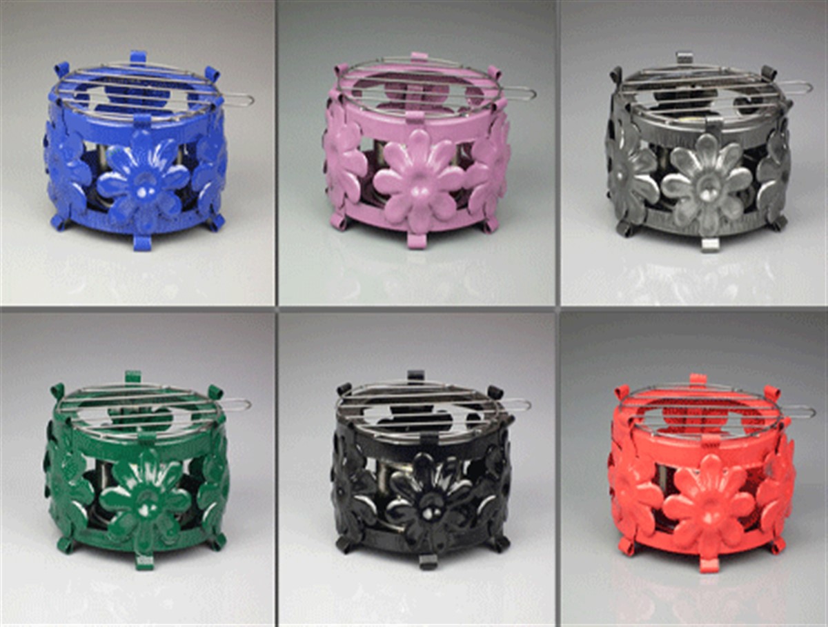 Jel Yakıtlı Piknik Tipi Osmanlı Ocağı Asorti +4 saat Yanma