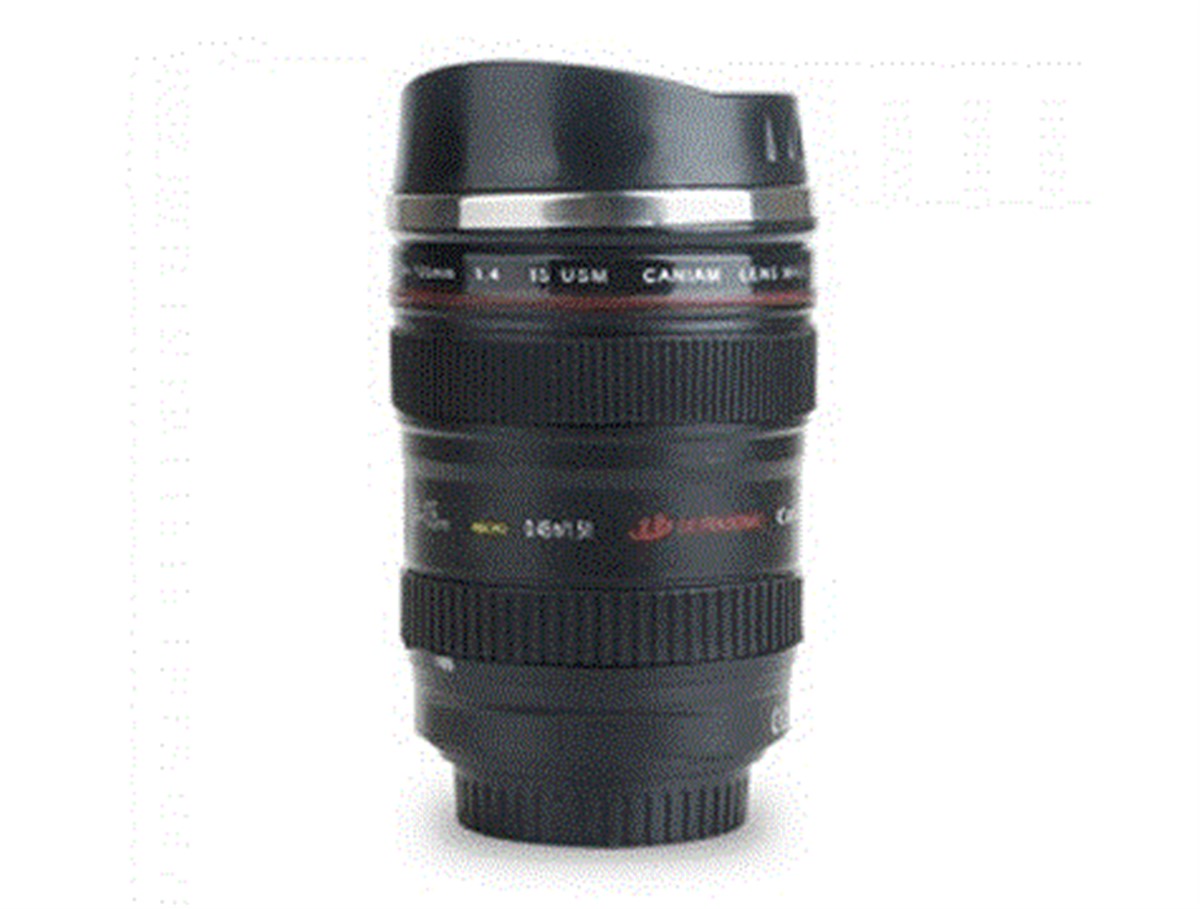 Lens Tasarımlı Termos Bardak