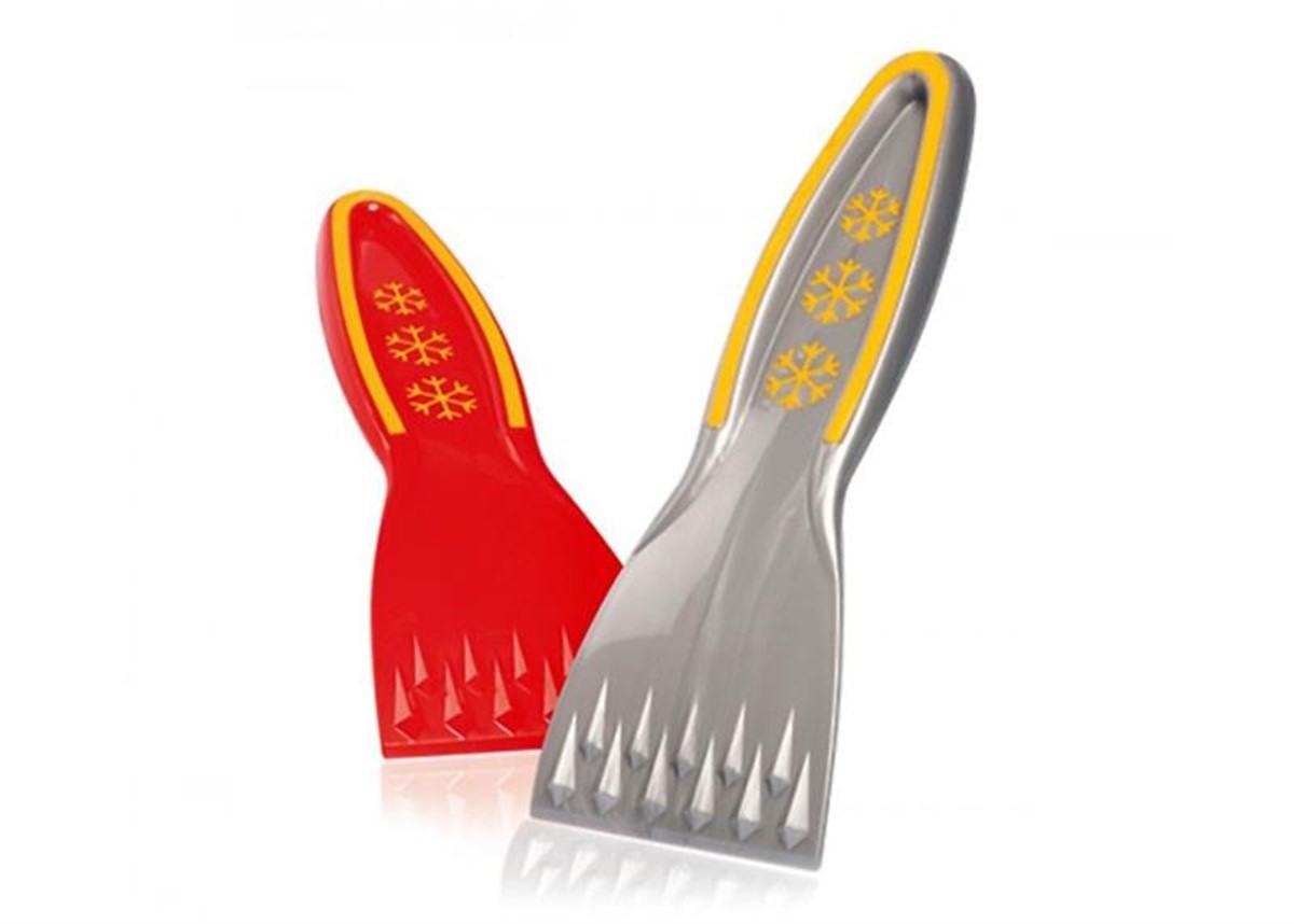 Araç Camı Buzkır Buz Kazıyıcı Plastik Aparat Asorti