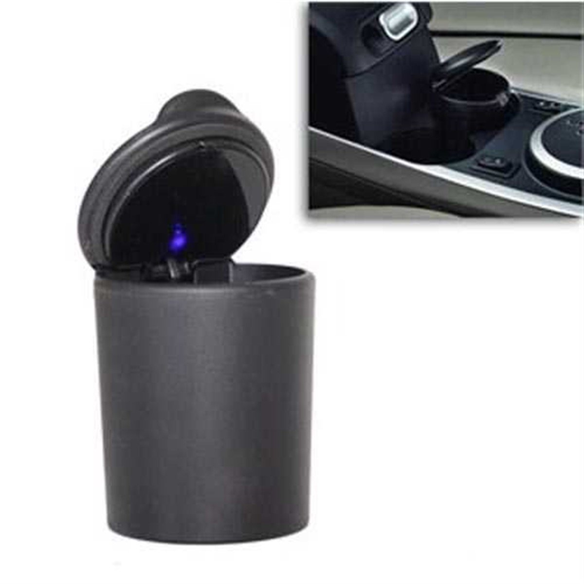 Led Işıklı Bardaklık Uyumlu Araç İçi Küllük