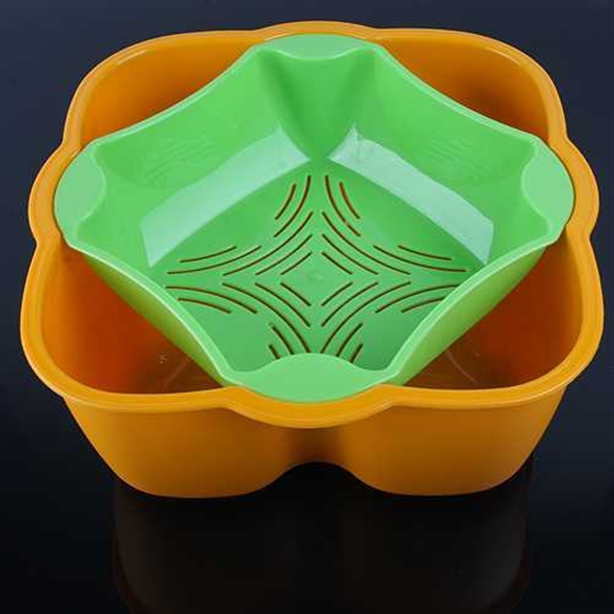 Duo Çok Amaçlı 3 in 1 Kase Çöp Hazneli Çerezlik Asorti