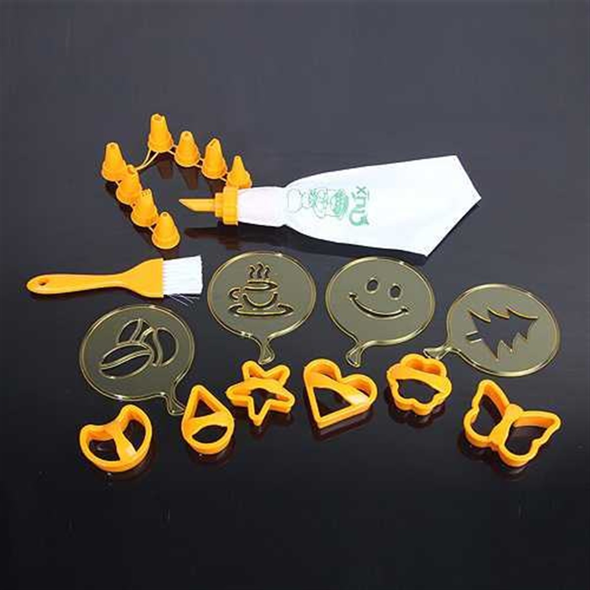 Pasta Kurabiye Makaron Seti 21 Parça Asorti