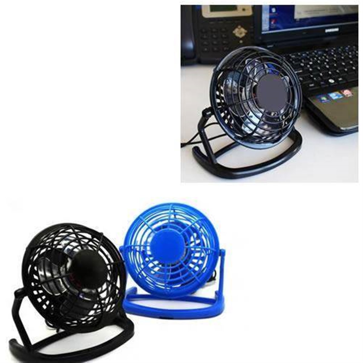 Masaüstü Sessiz Mini USB Vantilatör