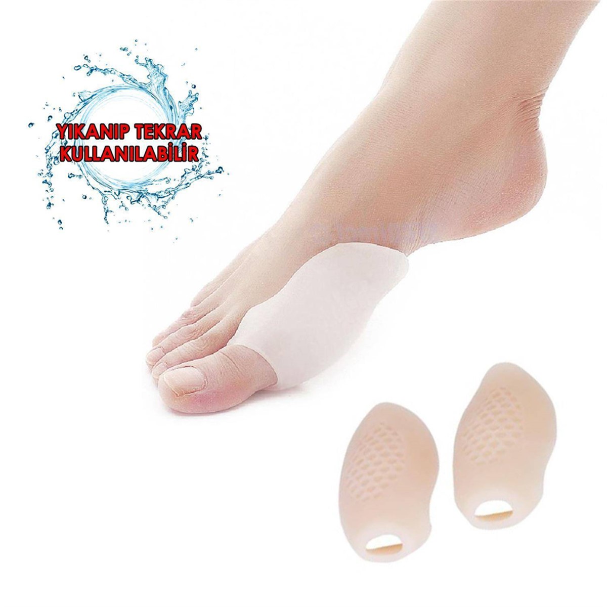 Bunion Makarasız Başparmak Koruyucu