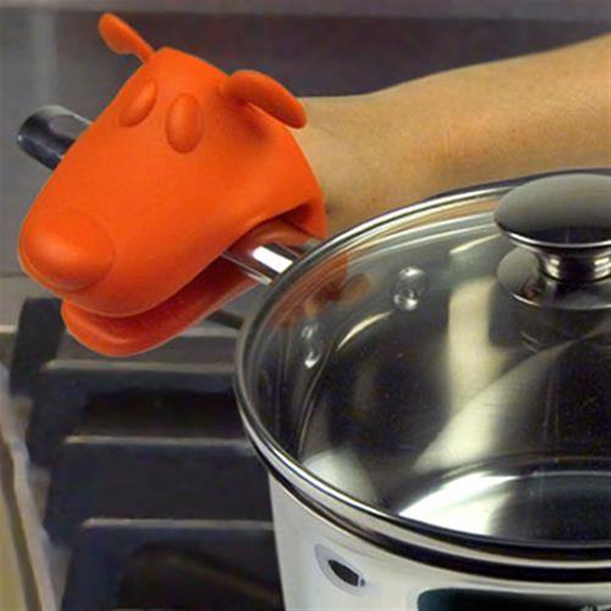 Şekilli Silikon Fırın Eldiveni Asorti