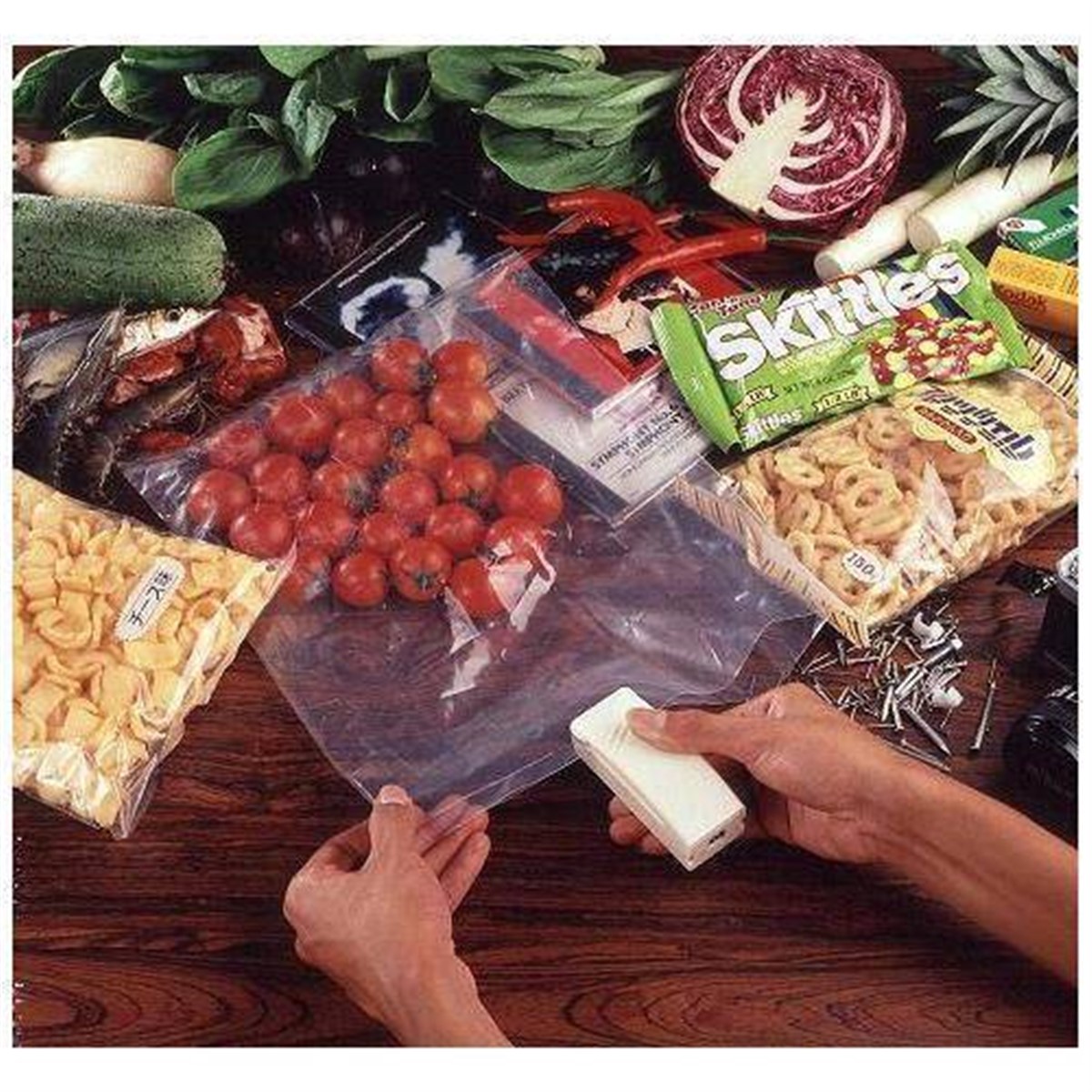 Pratik Pilli Mini İnce Poşet Kapatıcı Handy Sealer