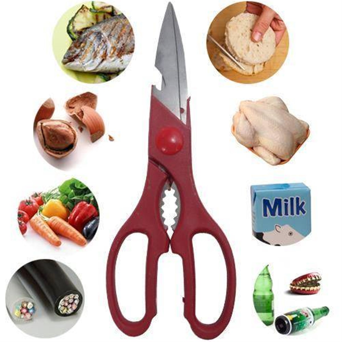 8 Fonksiyonlu Sihirli Makas Asorti