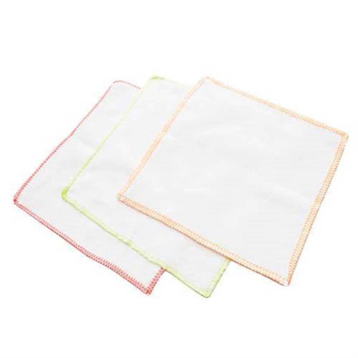 Mutfak Ofis Araç Toz Bezi Havlu 3 Adet 20X20 cm Asorti