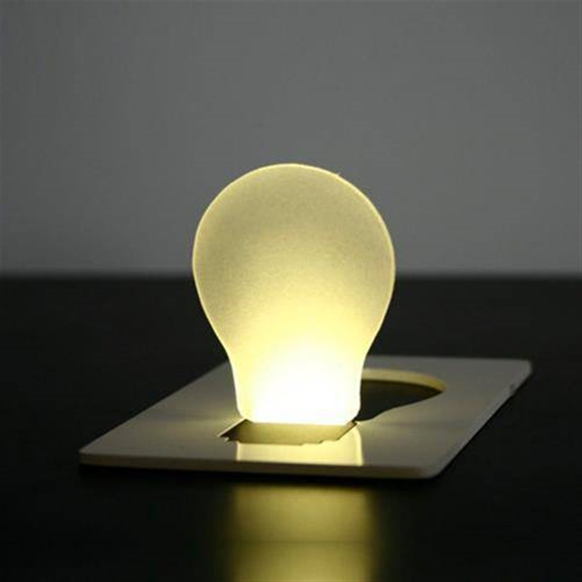 Kredi Kartı Şeklinde LED Cep Lambası Lamba