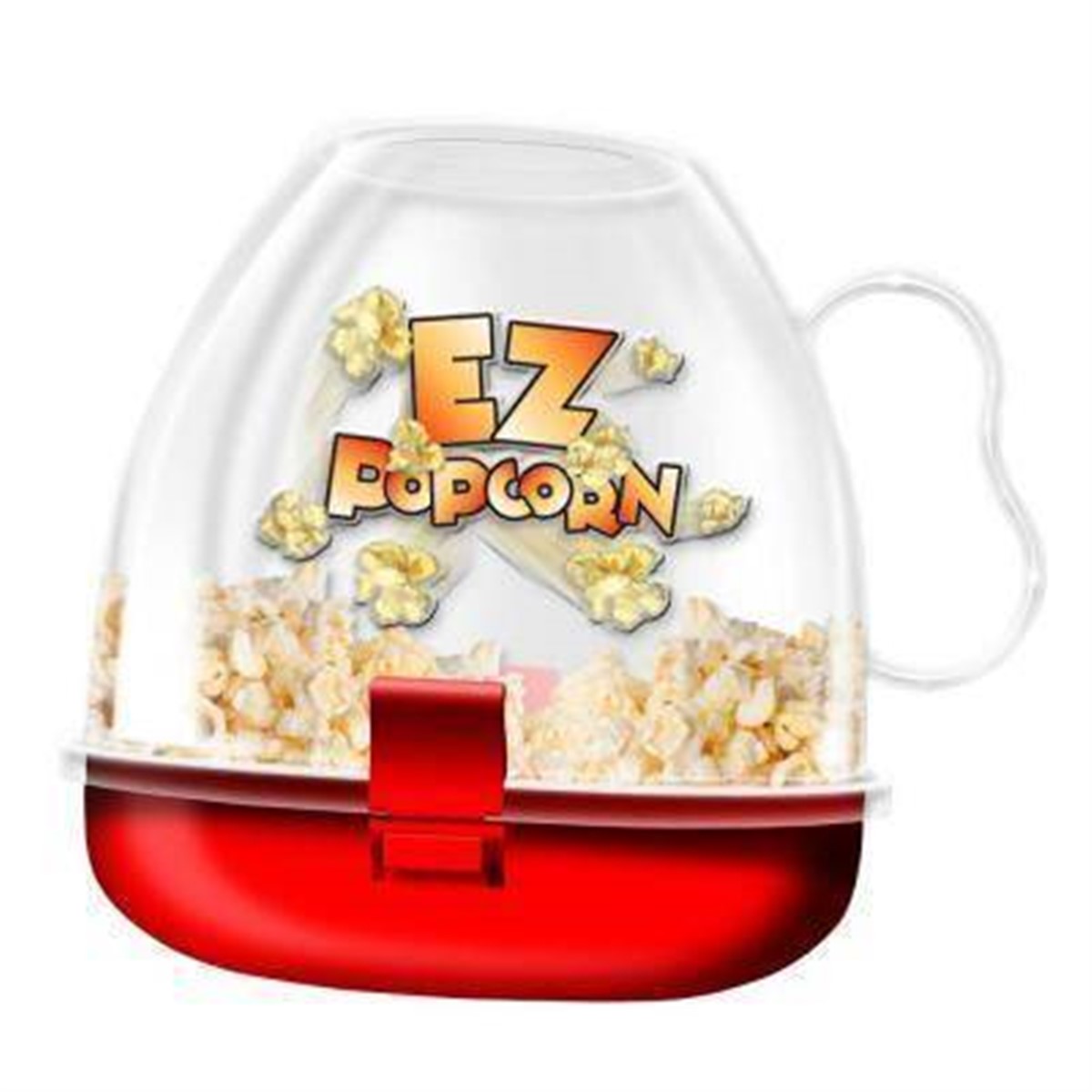 EZ Popcorn Plastik Mikrodalga Msır Patlatma Kabı