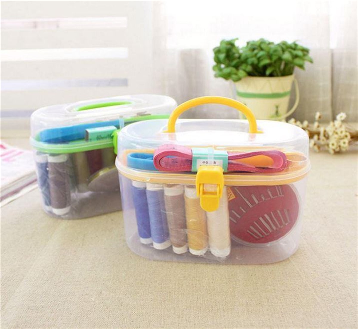 Özel Kutulu 40 Parça Mini Dikiş Seti Asorti