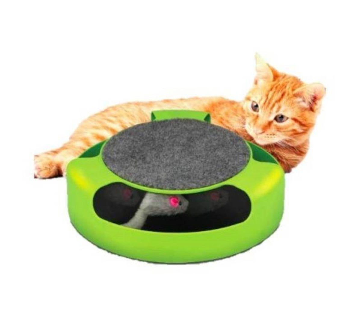 Catch the Mouse Hareketli Fareli Kedi Oyuncağı Asorti