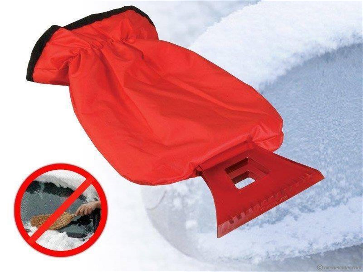 Buz Kazıyıcı Pamuklu Eldiven