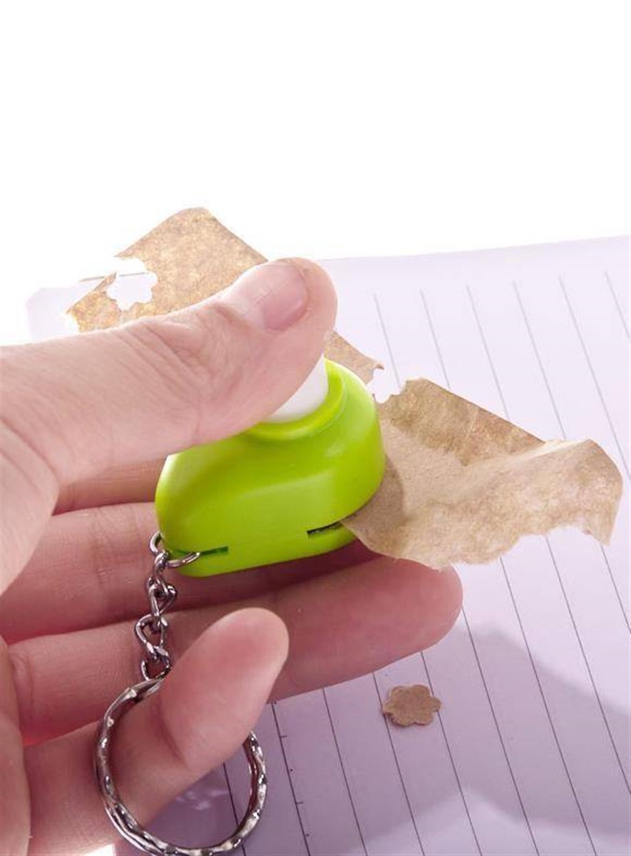 Craft Punch Şekilli Delgeç Şekilgeç Anahtarlık Asorti