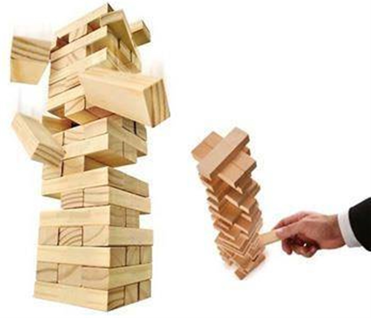 Ahşap Denge Oyunu Numarasız Zarsız