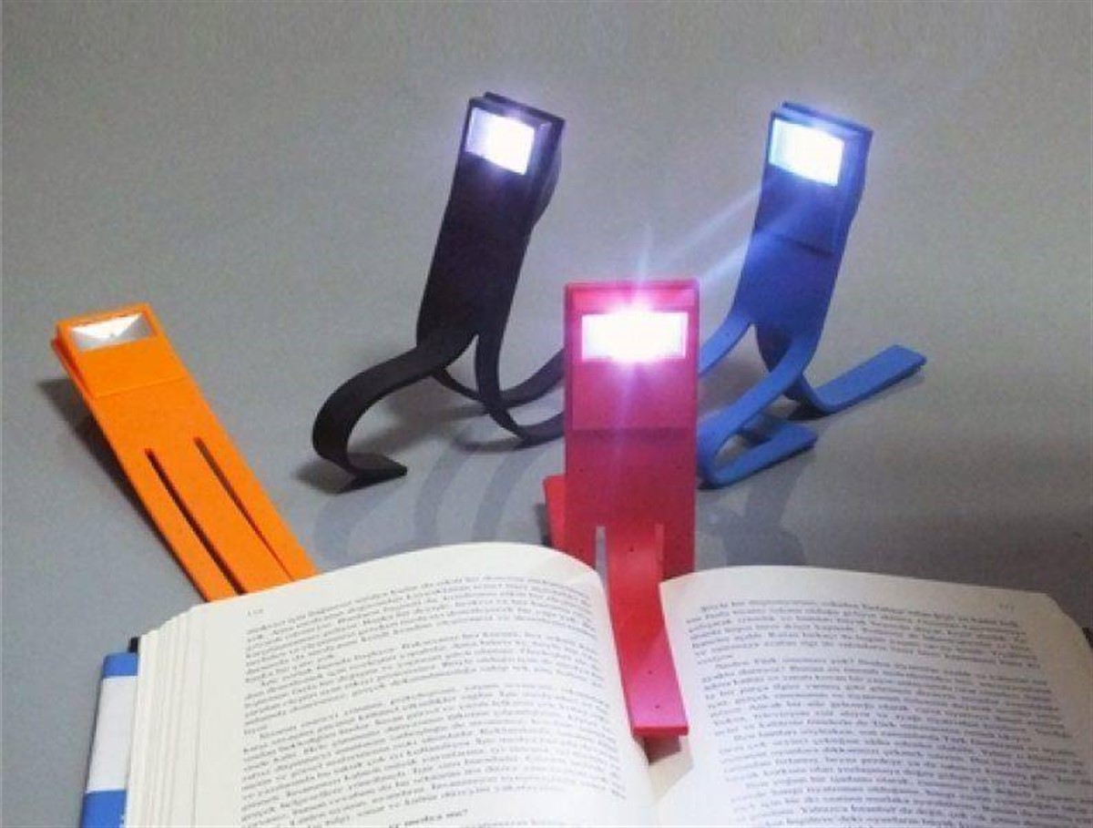 Bükülebilir Kitap Okuma Ledi Asorti