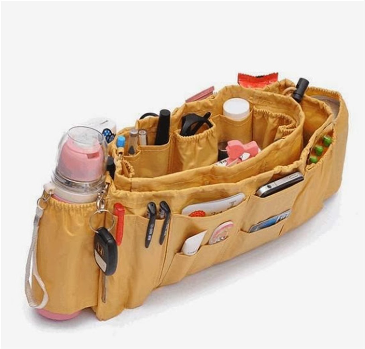 Su Geçirmez Çanta İçi Düzenleyici 2 li Set Siyah