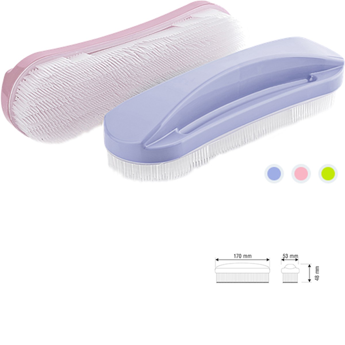 İnce Uçlu Çok Amaçlı Temizlik Fırçası Asorti