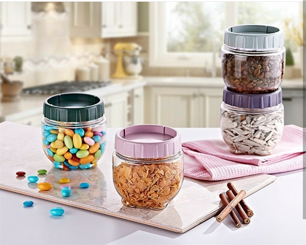 Üst Üste Kilitleme Mekanizmalı Saklama Kabı 1 Adet