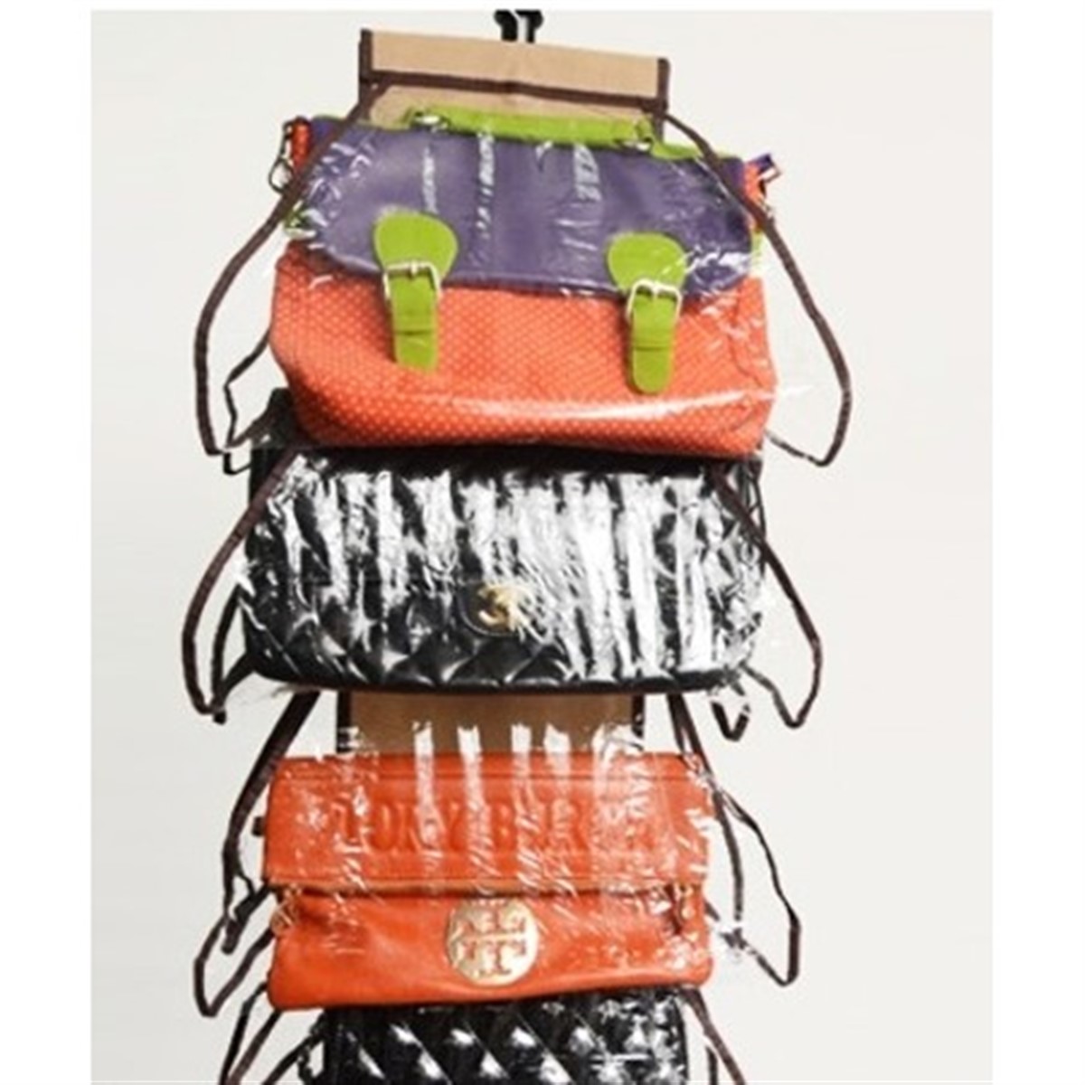 Hanging Handbag Organizer Şeffaf 8 Gözlü Çanta Askısı