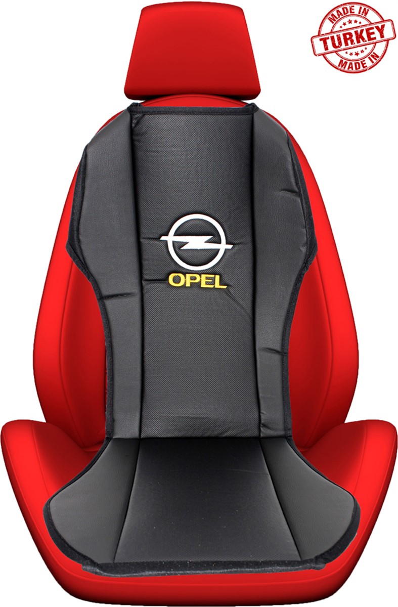 Universal OPEL Logolu Deri Araç Koltuk Minderi