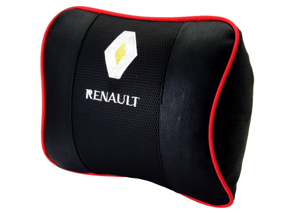 Renault Özel Geniş Deri Boyun ve Seyahat Uyku Yastığı 1 Adet