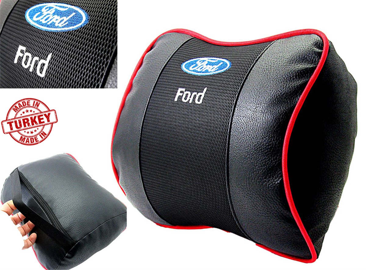 Geniş Havalı Deri Boyun ve Seyahat Uyku Yastığı 1 Adet