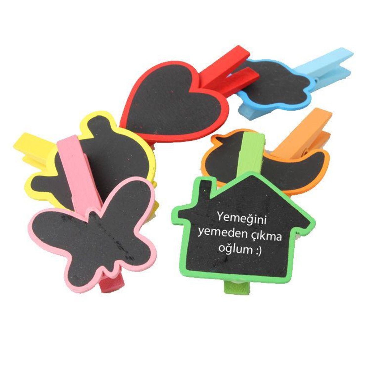 Dekoratif Mandal Notluk 6 adet Asorti