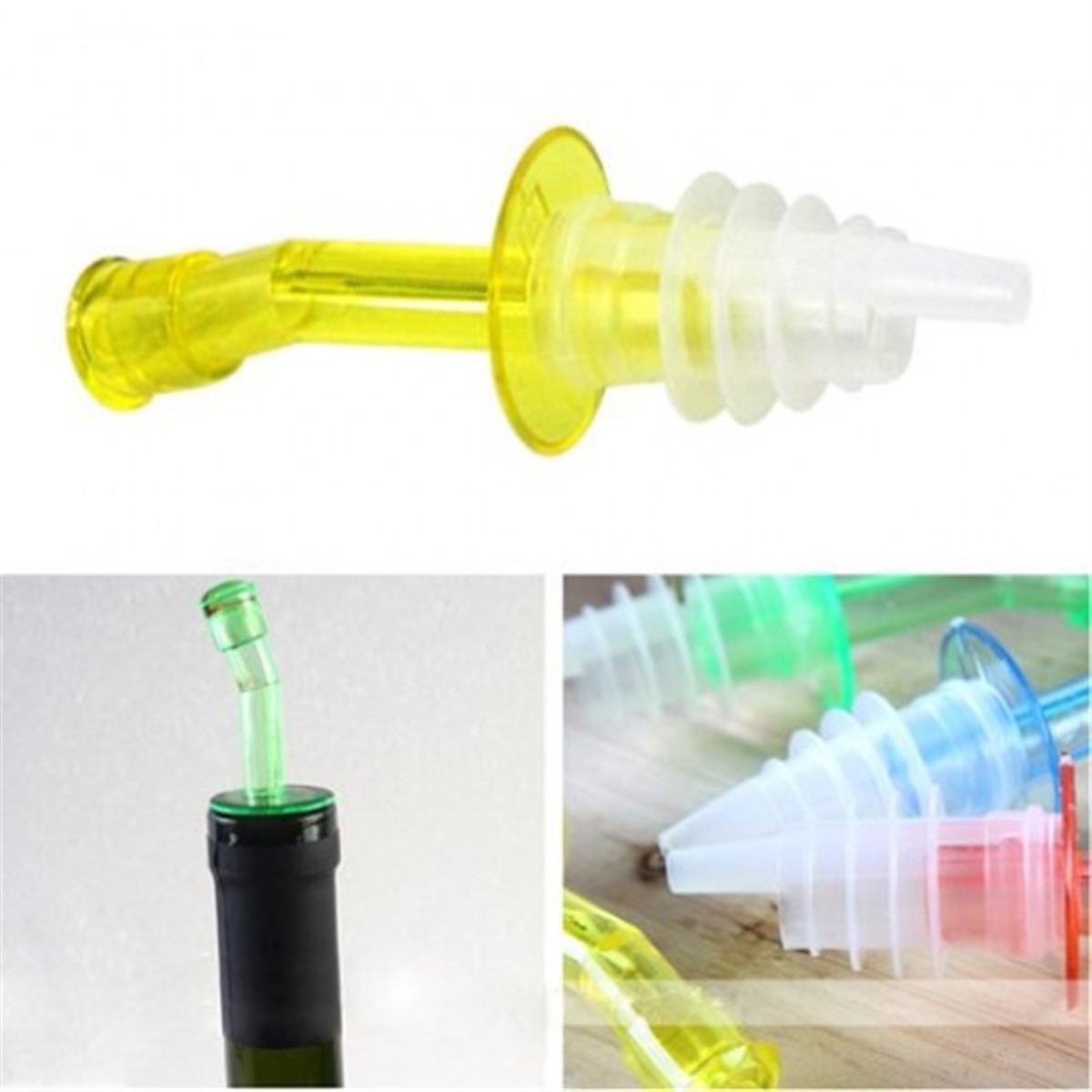 Plastik Kapaklı Şişe Yağdanlık Gazoz Tıpası 2 Adet Asorti