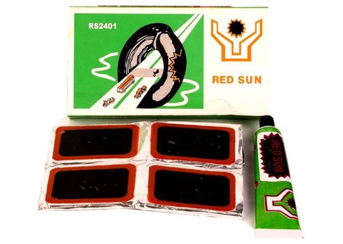 Bisiklet Lastik Yama Seti 25 Parça Solüsyon+24 Adet Yama