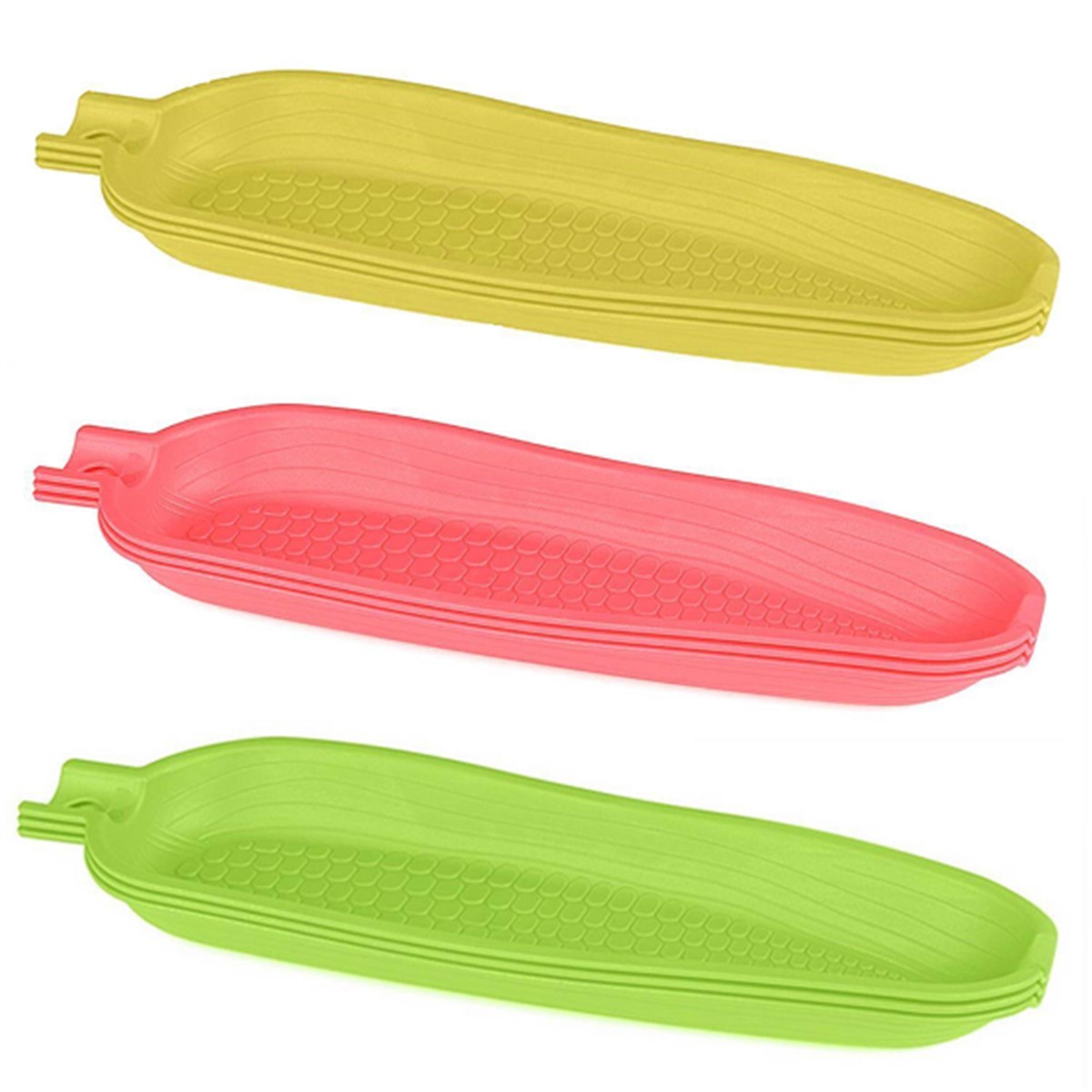 Hotcorn Dökülmelere Karşı Mısır Servis Tabağı 3 lü Asorti