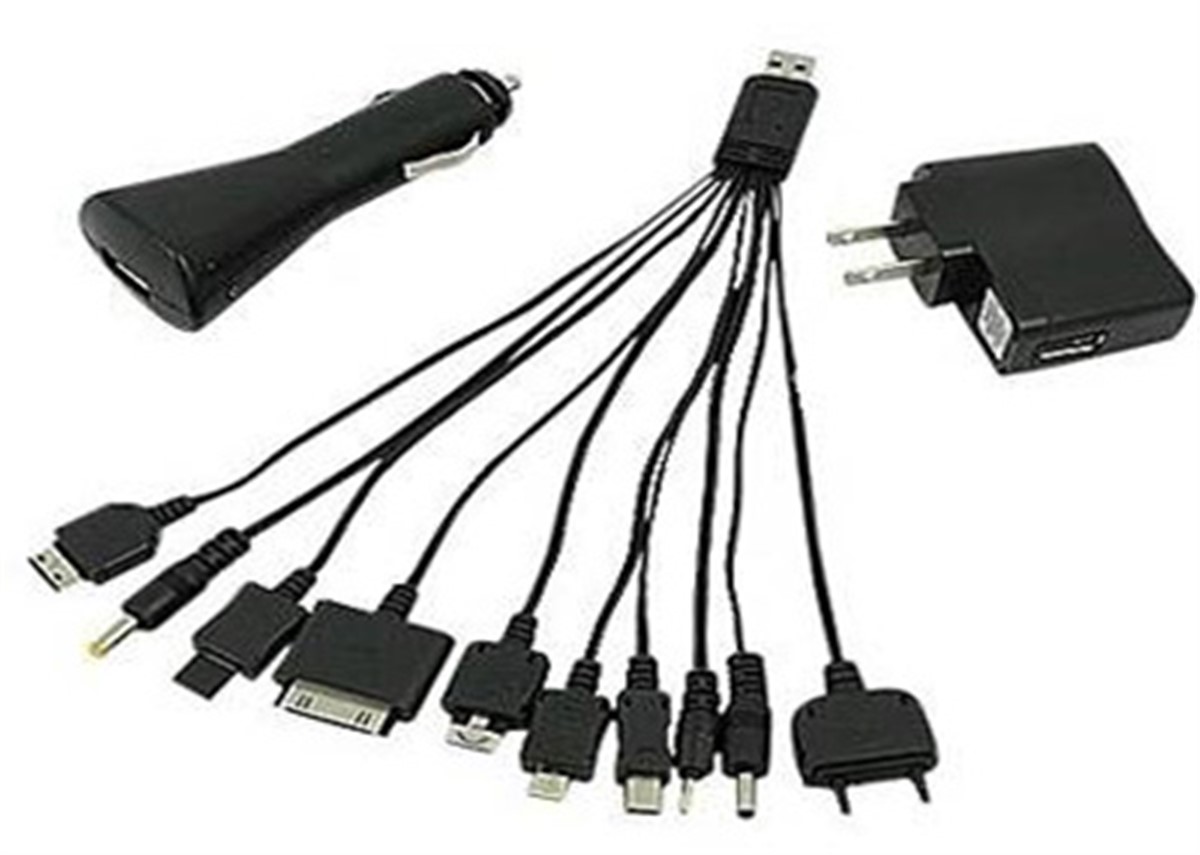 Çok Uçlu Araç Ev Telefon Şarj Kablo Aparat Seti