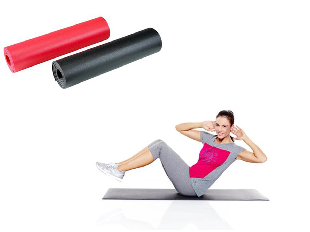 Fitness Gym Matı Jimnastik Spor Minderi 140 x 50 cm 6,5 mm Asorti