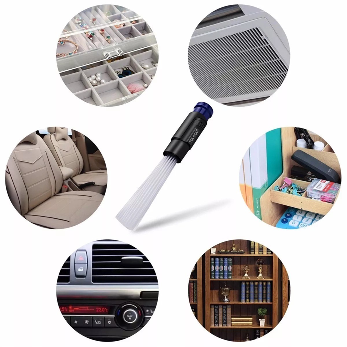 Mikro Tozları Çeken Elektrik Süpürgesi Başlığı