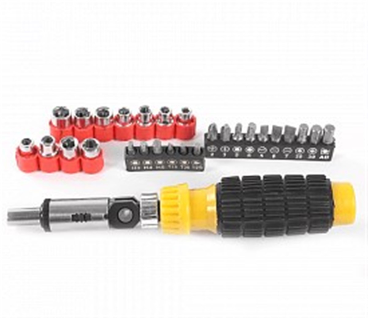 32 Parça Lokma Tornavida Başık ve Cırcırlı Tornavida Seti