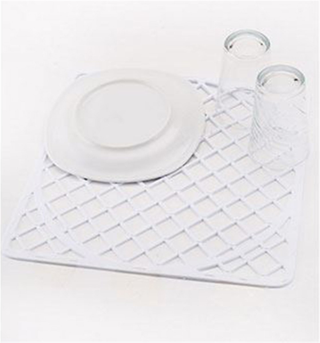 Lavabo Buz Halısı Zemin Koruyucu Silikon 32*32 cm Asorti