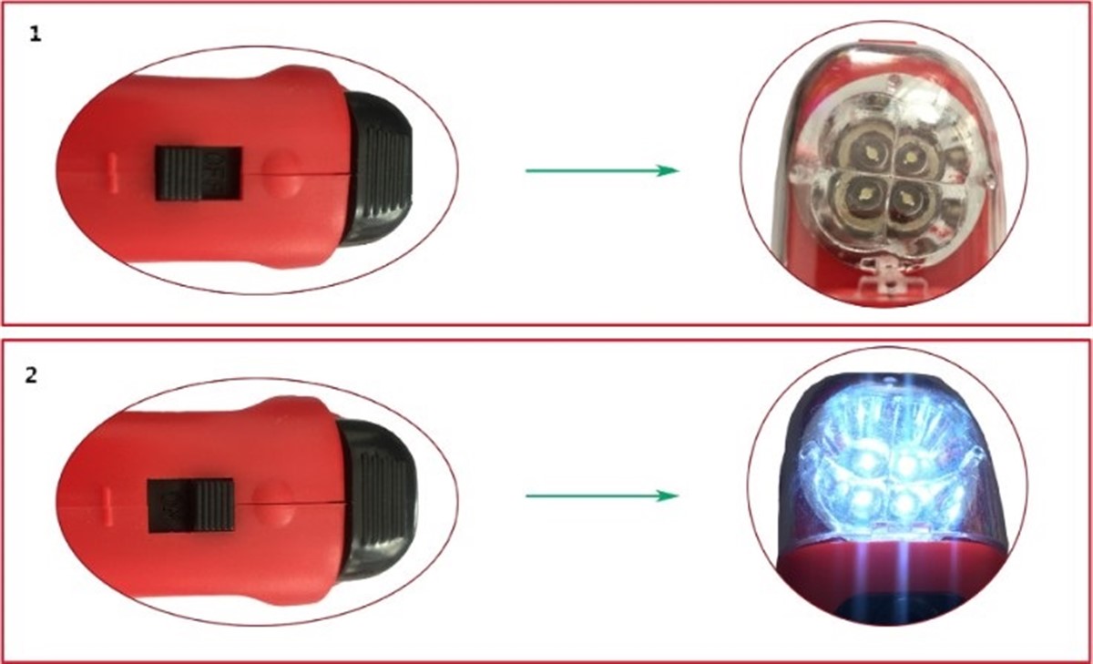Kaka Poşeti Hazneli Işıklı Gezdirme Tasması 4,5 Metre Asorti
