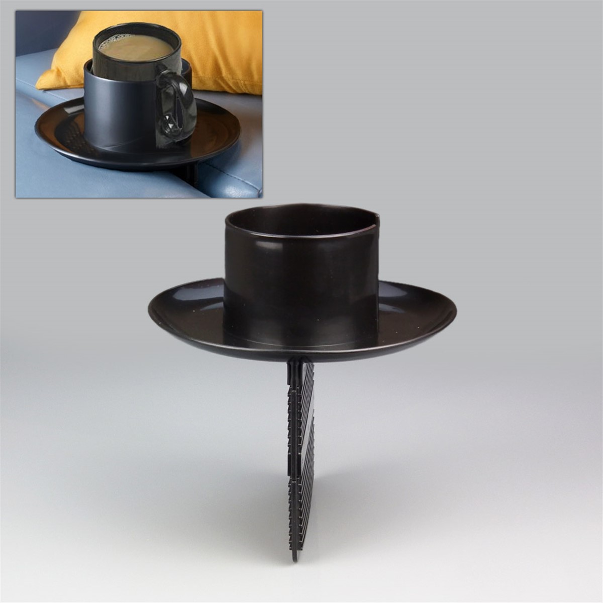 Kanepe Minderleri Arası Bardak Devrilme Önleyici Plastik Tutucu