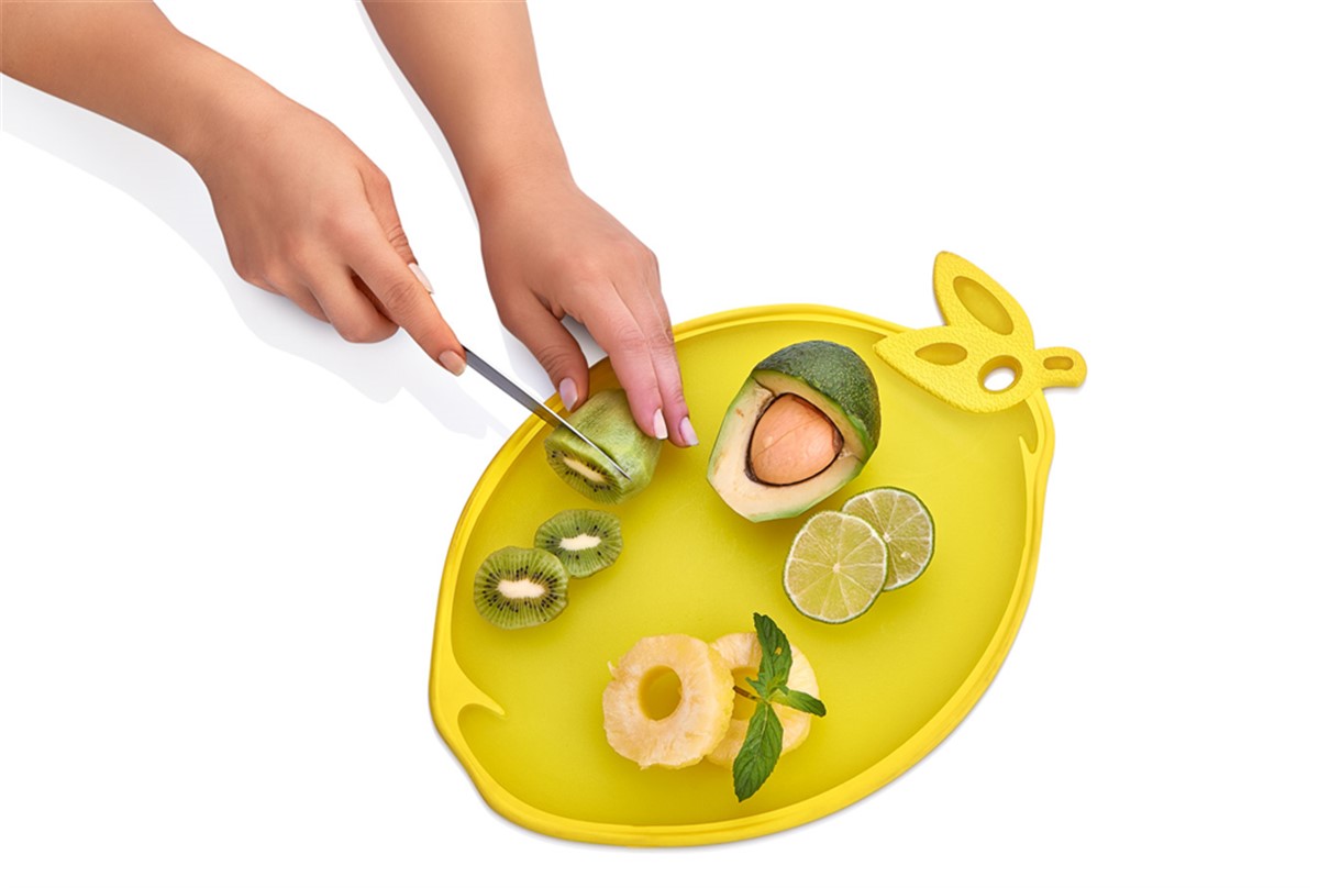 Plastik Limon Kaydırmaz Kesim Panosu Asorti