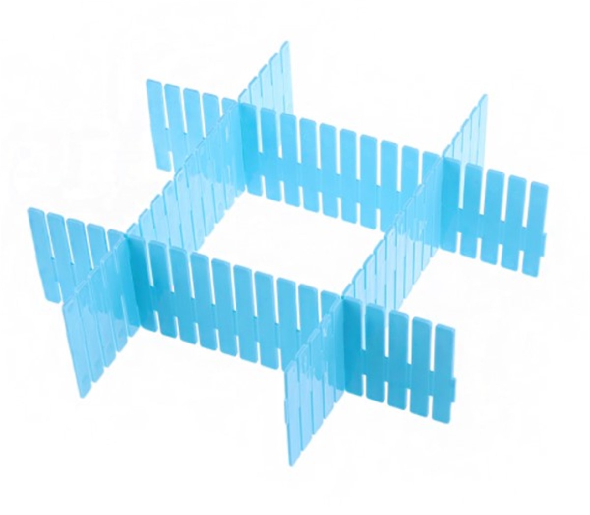 Ayarlanabilir 4 Adet Çekmece İçi Düzenleyici Pembe 32 x 7 cm