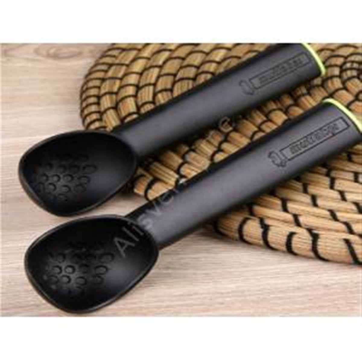 Sıcak Su Hazneli Yapışmaz Metal Dondurma Kaşığı